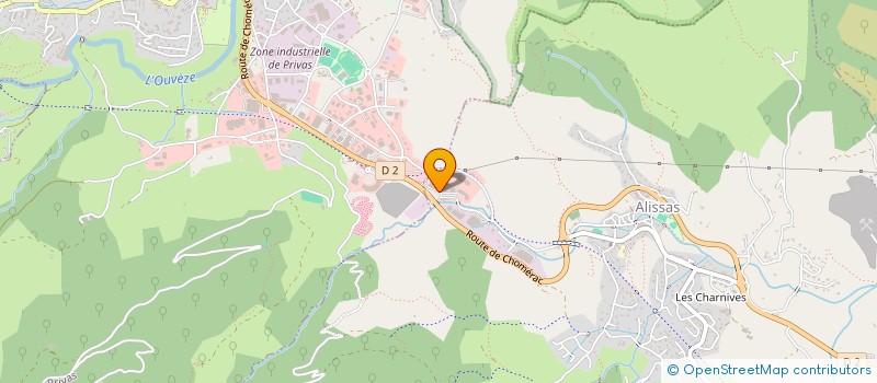 localisation de l'entreprise HOLDING 3D  ALISSAS