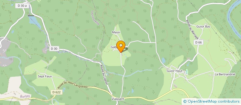 localisation de l'entreprise HOLDING 3G  LE BEZ