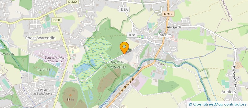 localisation de l'entreprise HOLDING 3L  RACHES