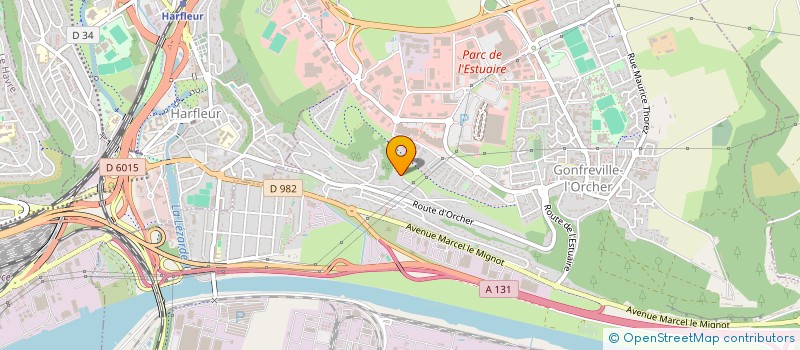 localisation de l'entreprise HOLDING 3L  GONFREVILLE-L'ORCHER