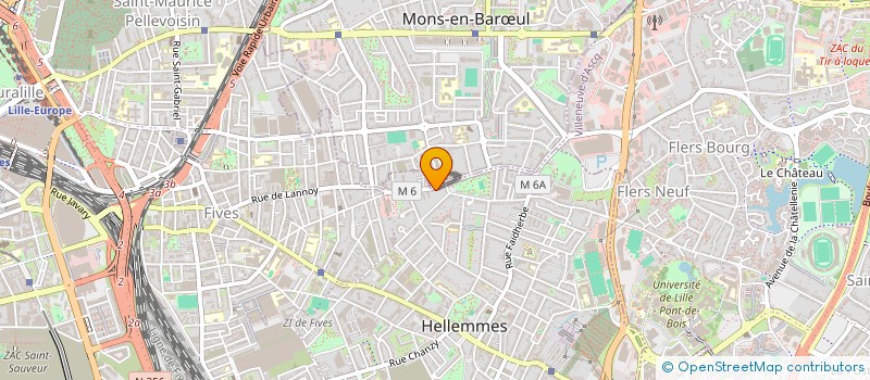 localisation de l'entreprise HOLDING 3R à LILLE