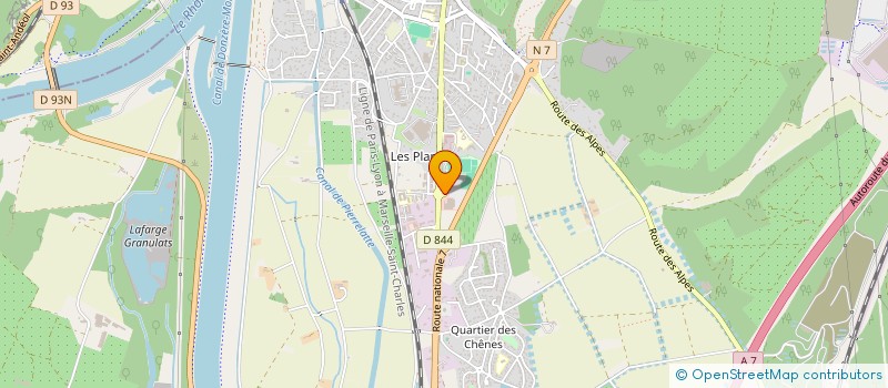 localisation de l'entreprise HOLDING 4G  DONZERE