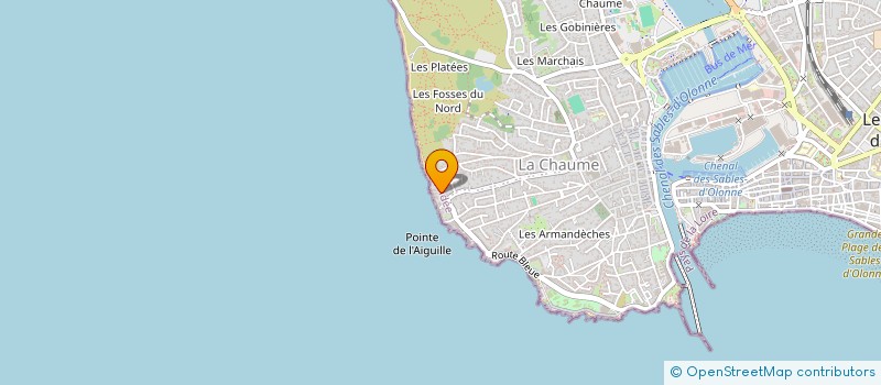 localisation de l'entreprise HOLDING 911 INVEST à LES SABLES D'OLONNE