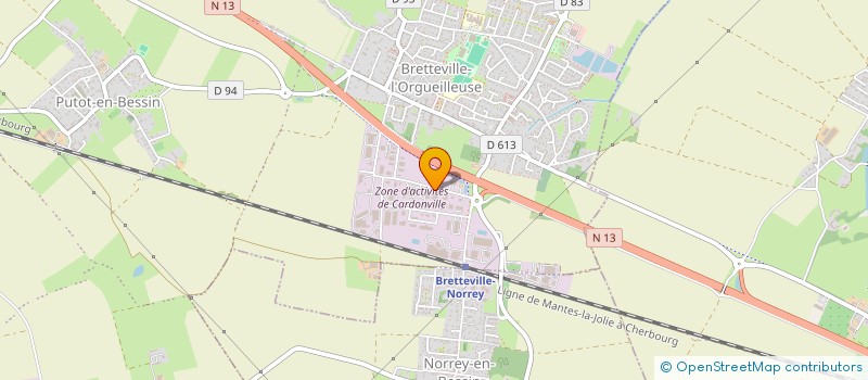 localisation de l'entreprise HOLDING A.G  THUE ET MUE