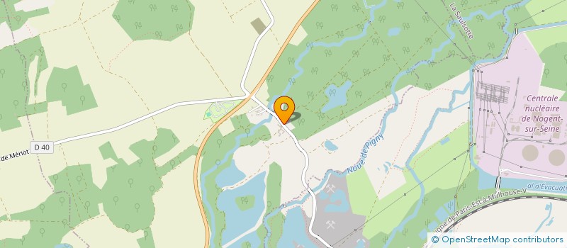 localisation de l'entreprise HOLDING A. MANGEOT  SAINT-NICOLAS-LA-CHAPELLE