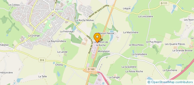 localisation de l'entreprise HOLDING A.R.P  CHANVERRIE