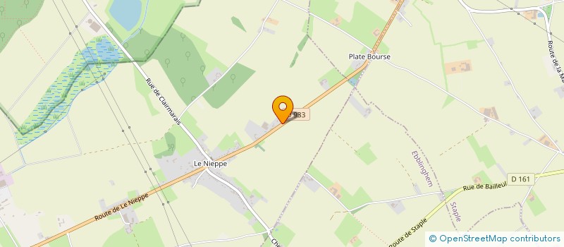 localisation de l'entreprise HOLDING A.S.C.  RENESCURE