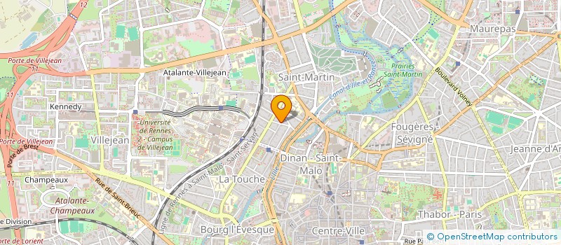 localisation de l'entreprise HOLDING A4 S  RENNES