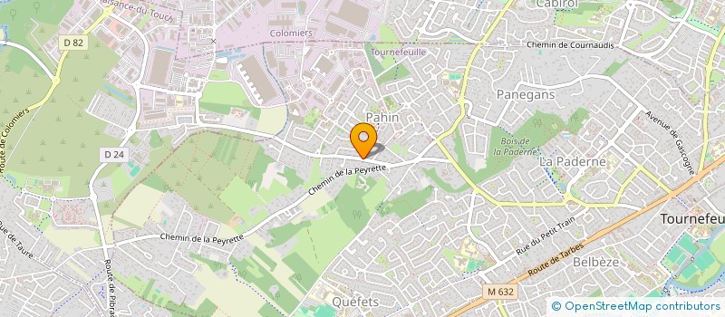 localisation de l'entreprise HOLDING AAE.RB.IFCGMT  TOURNEFEUILLE