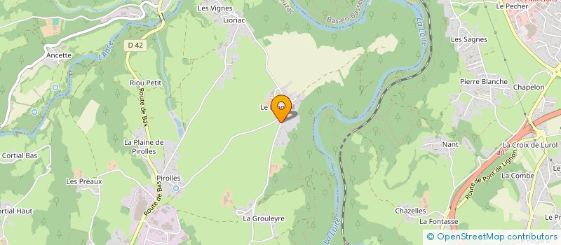 localisation de l'entreprise HOLDING AB  BEAUZAC