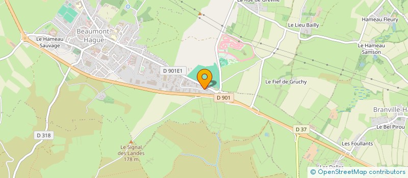 localisation de l'entreprise HOLDING AB  LA HAGUE