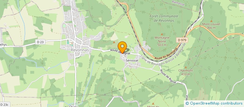 localisation de l'entreprise HOLDING AB INVEST 01  REVONNAS