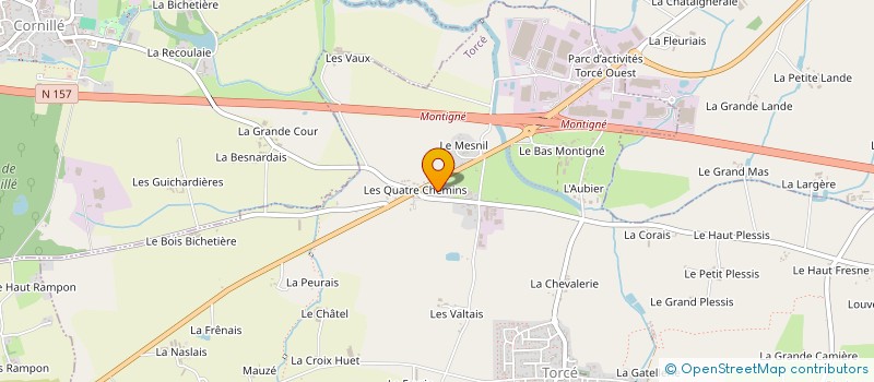 localisation de l'entreprise HOLDING ABCL  TORCE