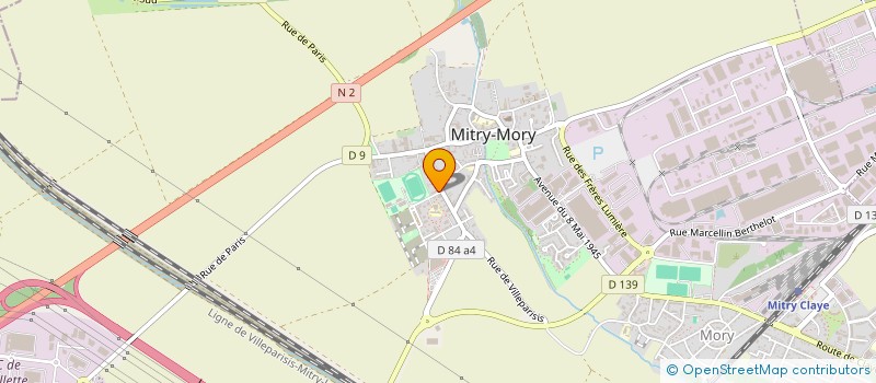 localisation de l'entreprise HOLDING ABDOUS  MITRY-MORY