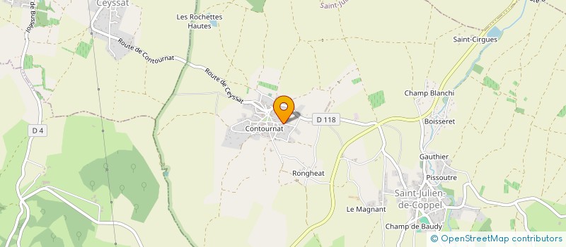 localisation de l'entreprise HOLDING ABMIS EXPERTISE  SAINT-JULIEN-DE-COPPEL