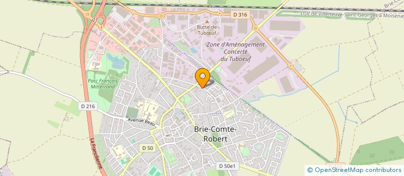localisation de l'entreprise HOLDING ABV à BRIE-COMTE-ROBERT