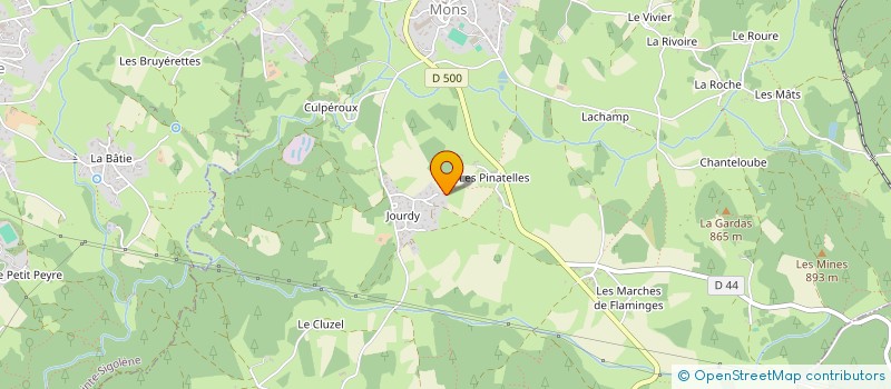 localisation de l'entreprise HOLDING AC  SAINT-PAL-DE-MONS