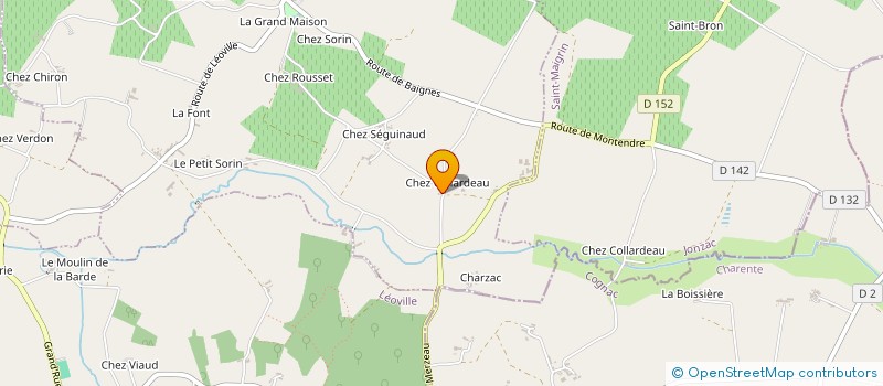 localisation de l'entreprise HOLDING ACB  MORTIERS