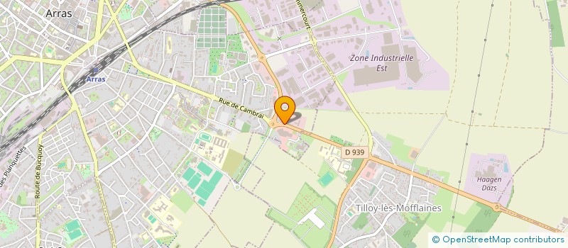 localisation de l'entreprise HOLDING ACCORSO à ARRAS