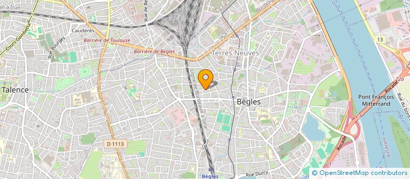 localisation de l'entreprise HOLDING ACOA à BEGLES