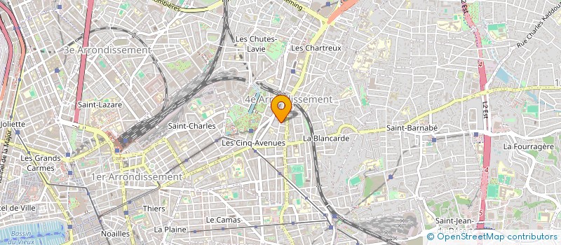 localisation de l'entreprise HOLDING ACOURDO à MARSEILLE