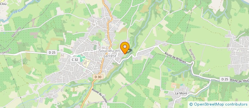 localisation de l'entreprise HOLDING ACR  SOUCIEU-EN-JARREST