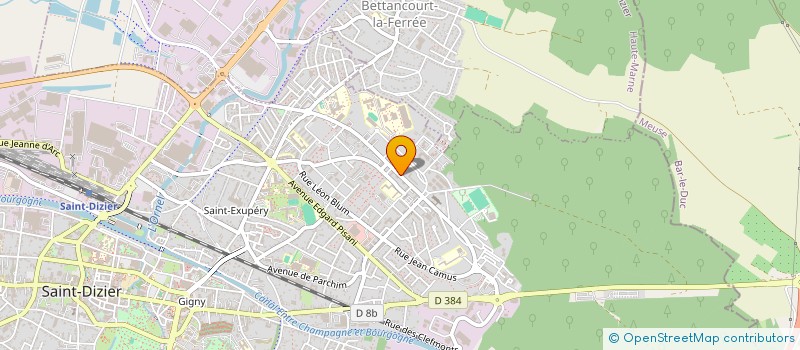 localisation de l'entreprise HOLDING ACTIF PARTICIPATIONS à SAINT-DIZIER