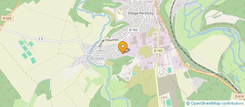 localisation de l'entreprise HOLDING ACTV à CHAUMONT