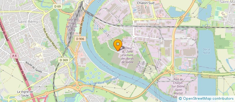 localisation de l'entreprise HOLDING ACVD  CHALON-SUR-SAONE