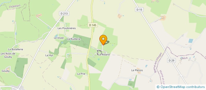 localisation de l'entreprise HOLDING AD à SAINT-BRICE
