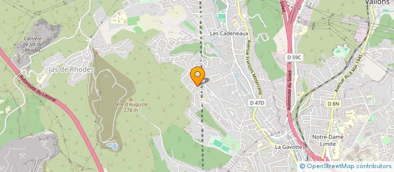 localisation de l'entreprise HOLDING AD  LES PENNES-MIRABEAU