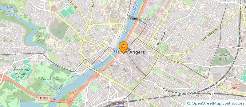 localisation de l'entreprise HOLDING ADCA à ANGERS
