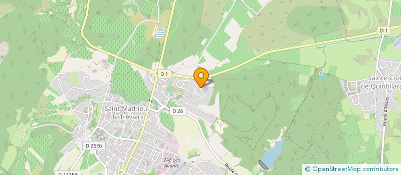 localisation de l'entreprise HOLDING ADELIZZI  SAINT-MATHIEU-DE-TREVIERS