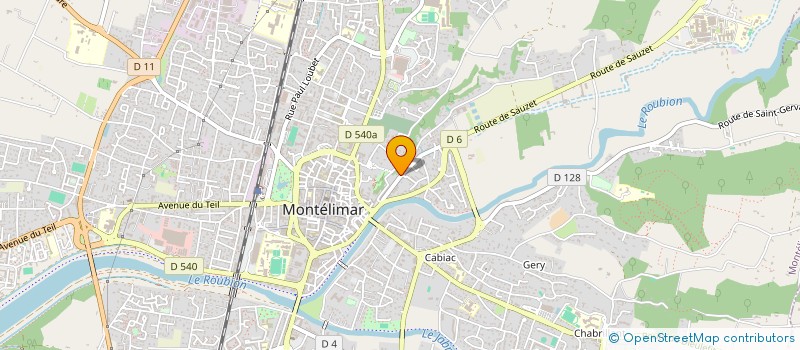 localisation de l'entreprise HOLDING ADHEMAR à MONTELIMAR