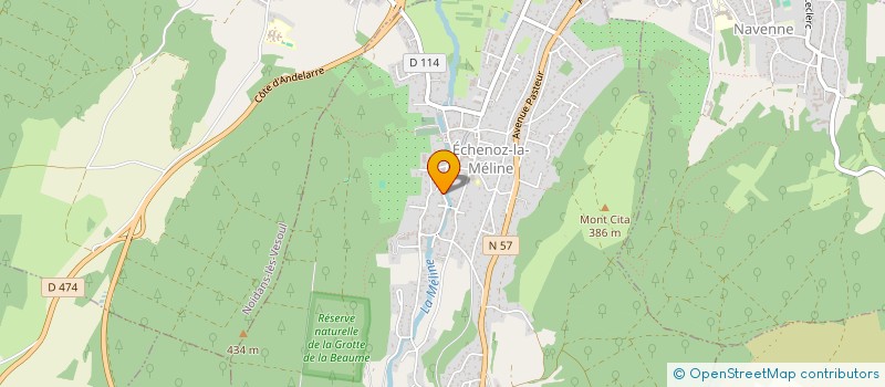 localisation de l'entreprise HOLDING ADRIEN ROCHE  VAIVRE-ET-MONTOILLE