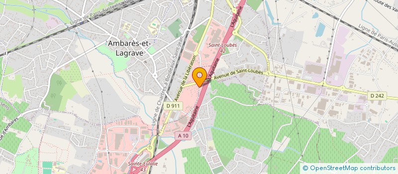 localisation de l'entreprise HOLDING AECG INVEST à AMBARES-ET-LAGRAVE