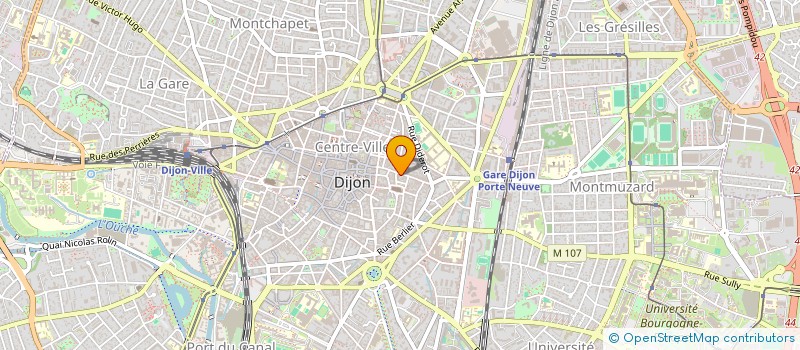 localisation de l'entreprise HOLDING AF  DIJON