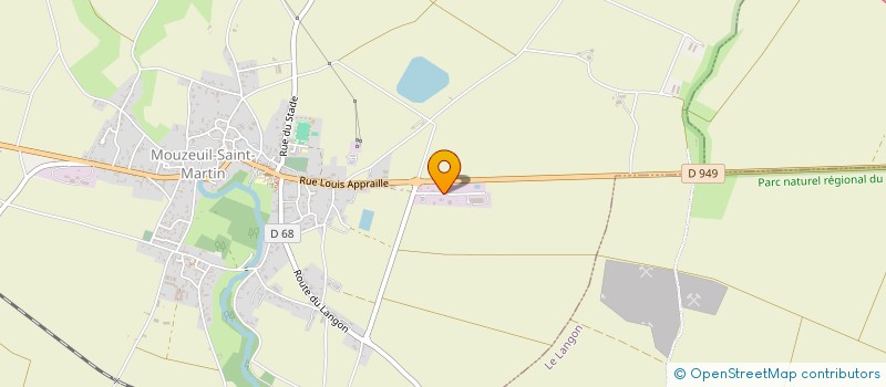 localisation de l'entreprise HOLDING AGBH  MOUZEUIL-SAINT-MARTIN