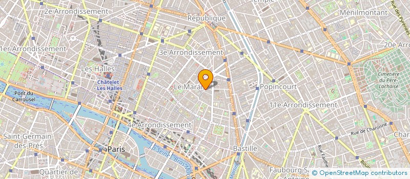 localisation de l'entreprise HOLDING AGD  PARIS