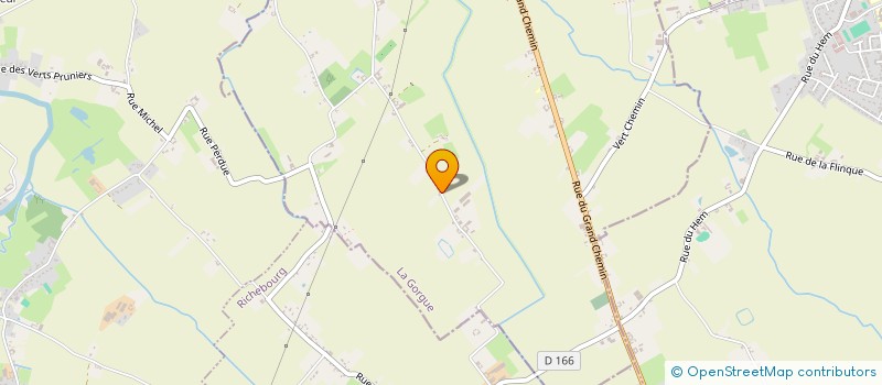 localisation de l'entreprise HOLDING AGP  LA GORGUE