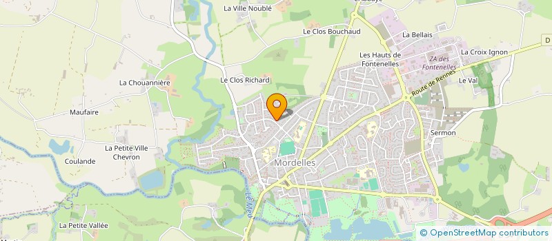 localisation de l'entreprise HOLDING AGS  MORDELLES