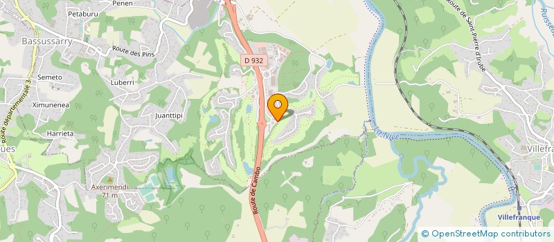 localisation de l'entreprise HOLDING AH  BASSUSSARRY