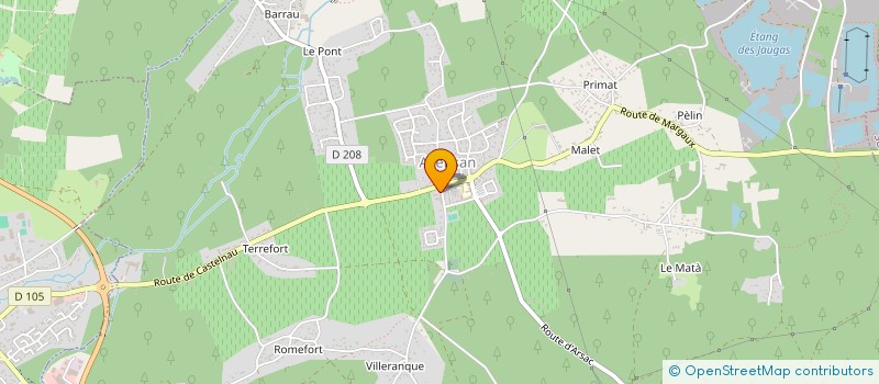 localisation de l'entreprise HOLDING AITARI EUSTEN  AVENSAN