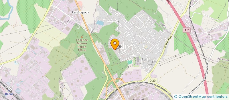 localisation de l'entreprise HOLDING AJ GROUP  ROGNAC