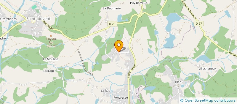 localisation de l'entreprise HOLDING AL EURL à SAINT-JOUVENT