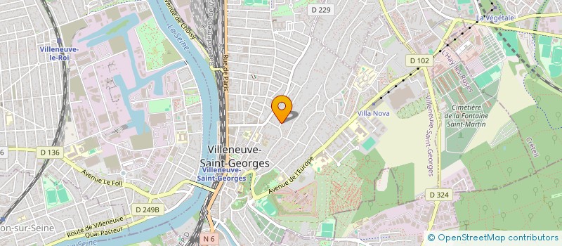 localisation de l'entreprise HOLDING ALAYANN  VILLENEUVE-SAINT-GEORGES