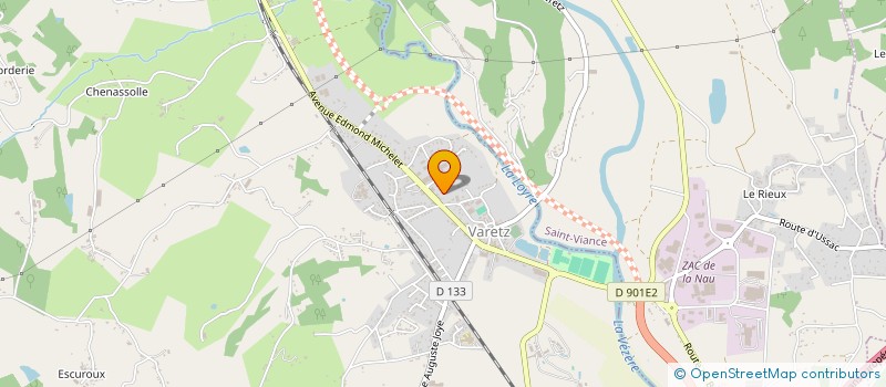 localisation de l'entreprise HOLDING ALB  VARETZ