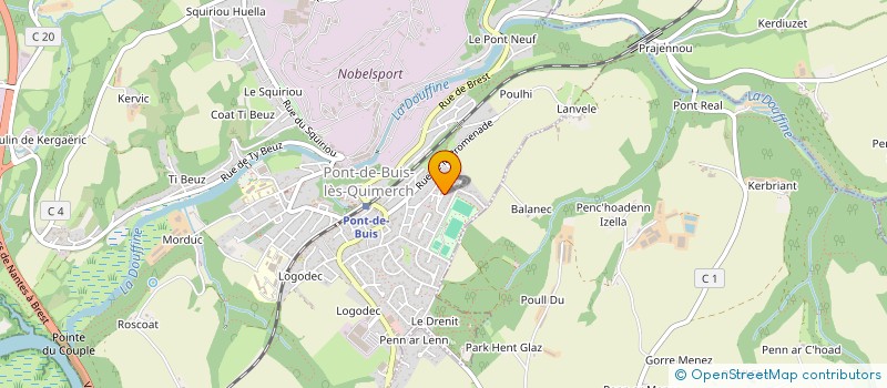 localisation de l'entreprise HOLDING ALBA  PONT-DE-BUIS-LES-QUIMERCH