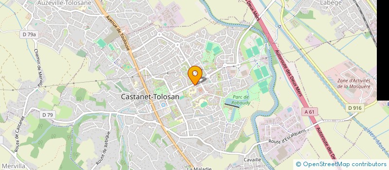 localisation de l'entreprise HOLDING ALCANTARA SOCIETE DE PARTICIPATIONS FINANCIERES DE PROFESSION LIBERALE à CASTANET-TOLOSAN