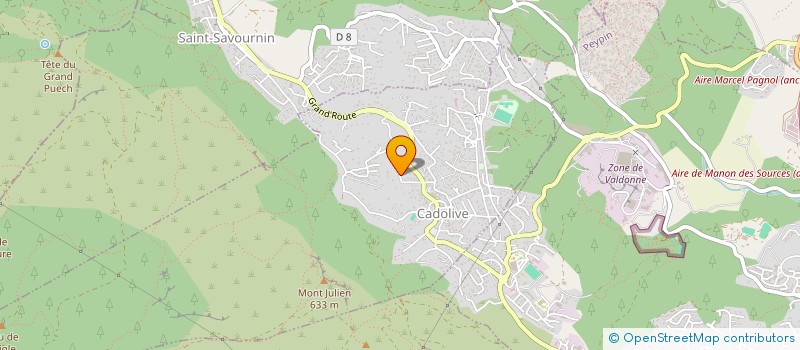 localisation de l'entreprise HOLDING ALCO  CADOLIVE